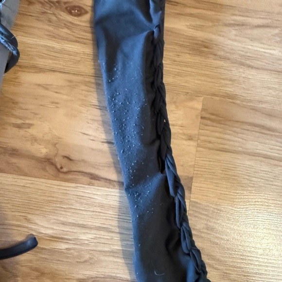 Two-Toned Gray Bodysuit + Shrug - Picture 7 of 7